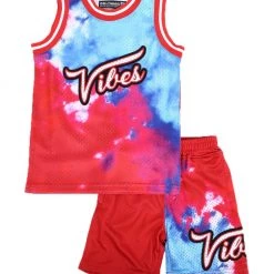 Rebel Minds Short Set - Mesh Vibes Tank - Red - 121-166 Shop All