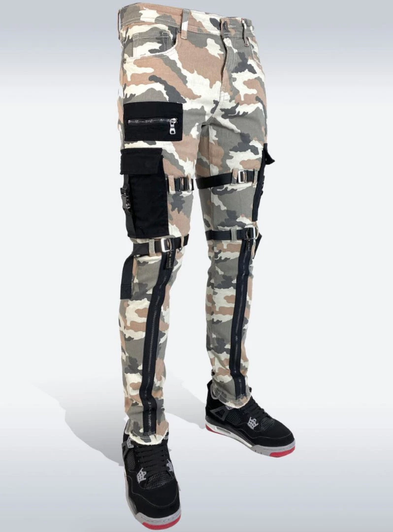 Preme Jeans - Utility Twill - Old Rose Camo - PR-WB-698 Shop All 2 Preme Jeans - Utility Twill - Old Rose Camo - PR-WB-698 Shop All