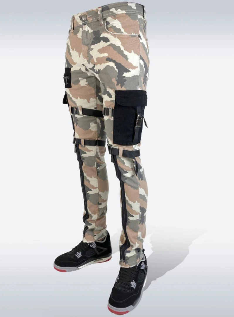 Preme Jeans - Utility Twill - Old Rose Camo - PR-WB-698 Shop All 3 Preme Jeans - Utility Twill - Old Rose Camo - PR-WB-698 Shop All