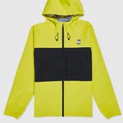 Psycho Bunny Jacket - Clifton Packable - Lemon Tonic - B6N125N1BL Shop All 7 Psycho Bunny Jacket - Clifton Packable - Lemon Tonic - B6N125N1BL Shop All