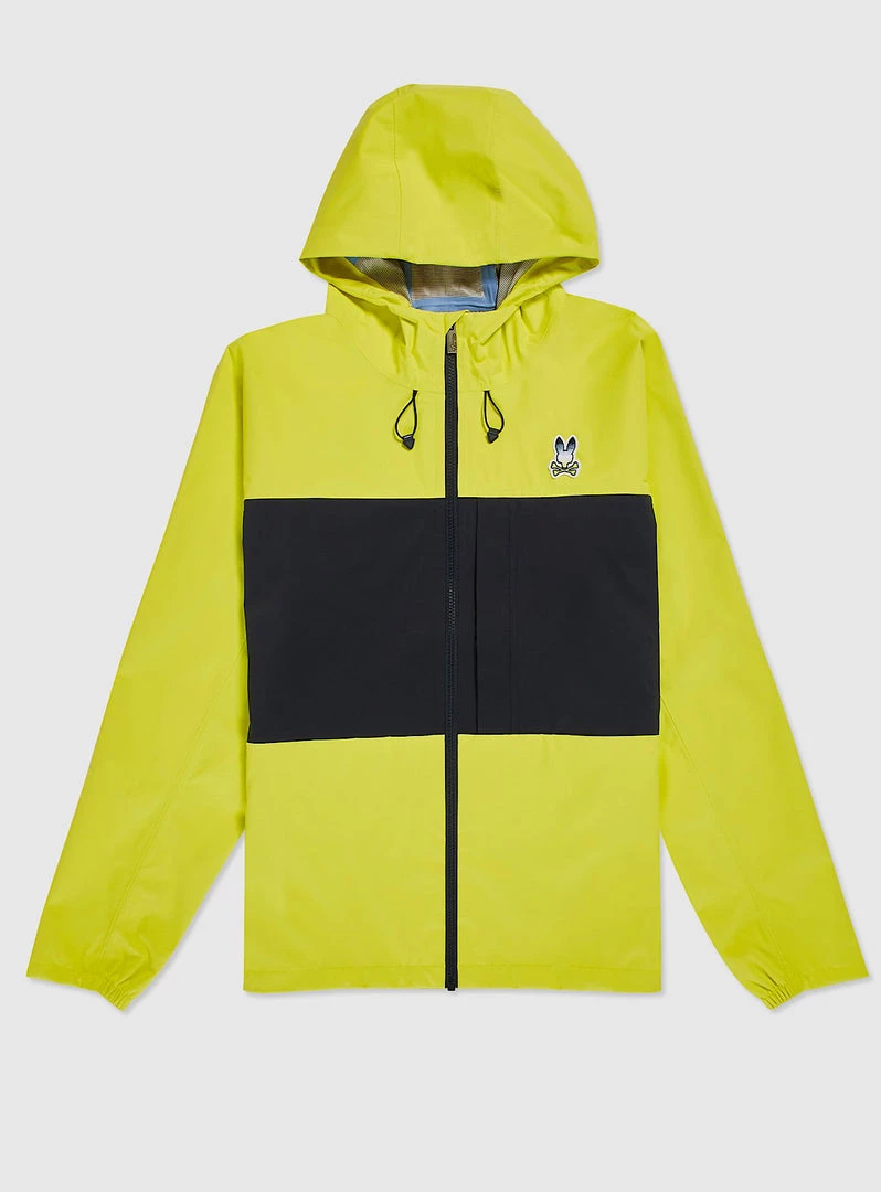 Psycho Bunny Jacket - Clifton Packable - Lemon Tonic - B6N125N1BL Shop All 3 Psycho Bunny Jacket - Clifton Packable - Lemon Tonic - B6N125N1BL Shop All