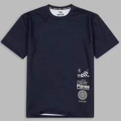 Paper Plane T-Shirt - French Terry - Sapphire - 300045 Shop All