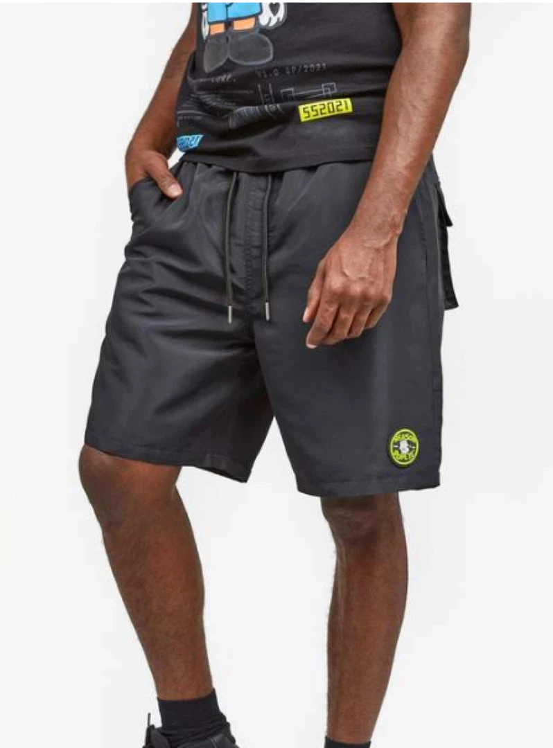 Reason Shorts - Popeye Classic - Black - A1-P9 1 Reason Shorts - Popeye Classic - Black - A1-P9