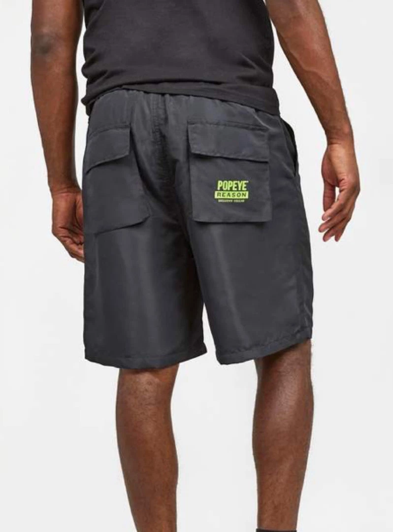 Reason Shorts - Popeye Classic - Black - A1-P9 2 Reason Shorts - Popeye Classic - Black - A1-P9