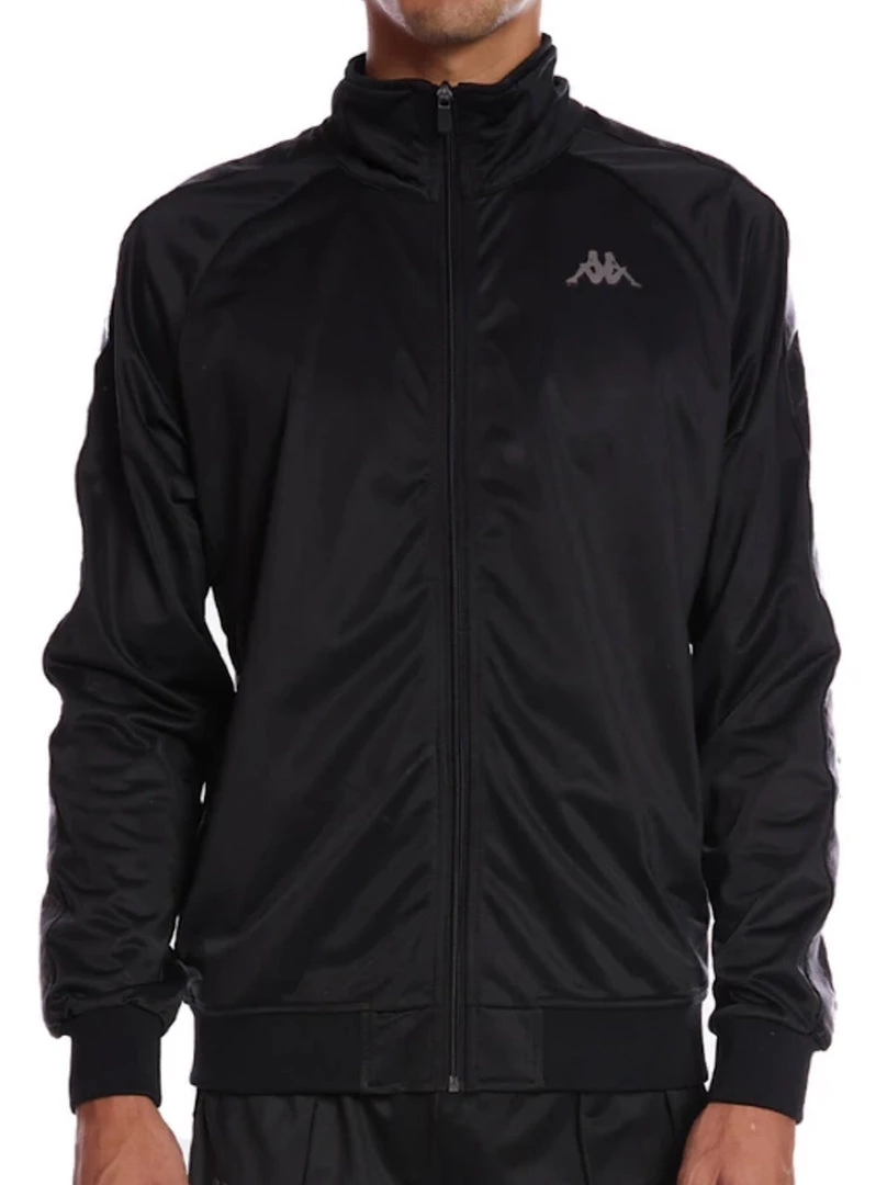 Shop All Kappa Track Jacket - Banda Anniston - Black - A1H 1 Shop All Kappa Track Jacket - Banda Anniston - Black - A1H
