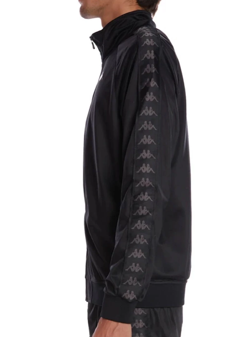 Shop All Kappa Track Jacket - Banda Anniston - Black - A1H 2 Shop All Kappa Track Jacket - Banda Anniston - Black - A1H