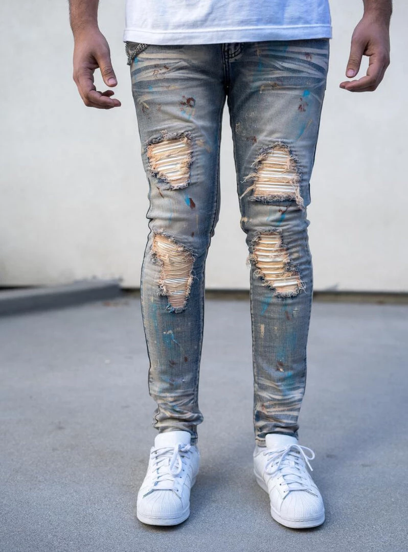 Reelistik Jeans - Griffen - Vintage Blue - RST-4135-2 1 Reelistik Jeans - Griffen - Vintage Blue - RST-4135-2