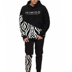 Inimigo Sweatsuit - Zebra - Black - 900