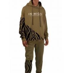 Inimigo Sweatsuit - Zebra - Green Lizard - 420 Shop All