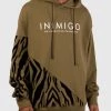 Inimigo Hoodie - Zebra - Green Lizard - 420 Shop All