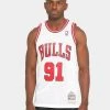 Shop All Mitchell & Ness Jersey - Bulls 91 Rodman - White And Red - SMJYAC18079