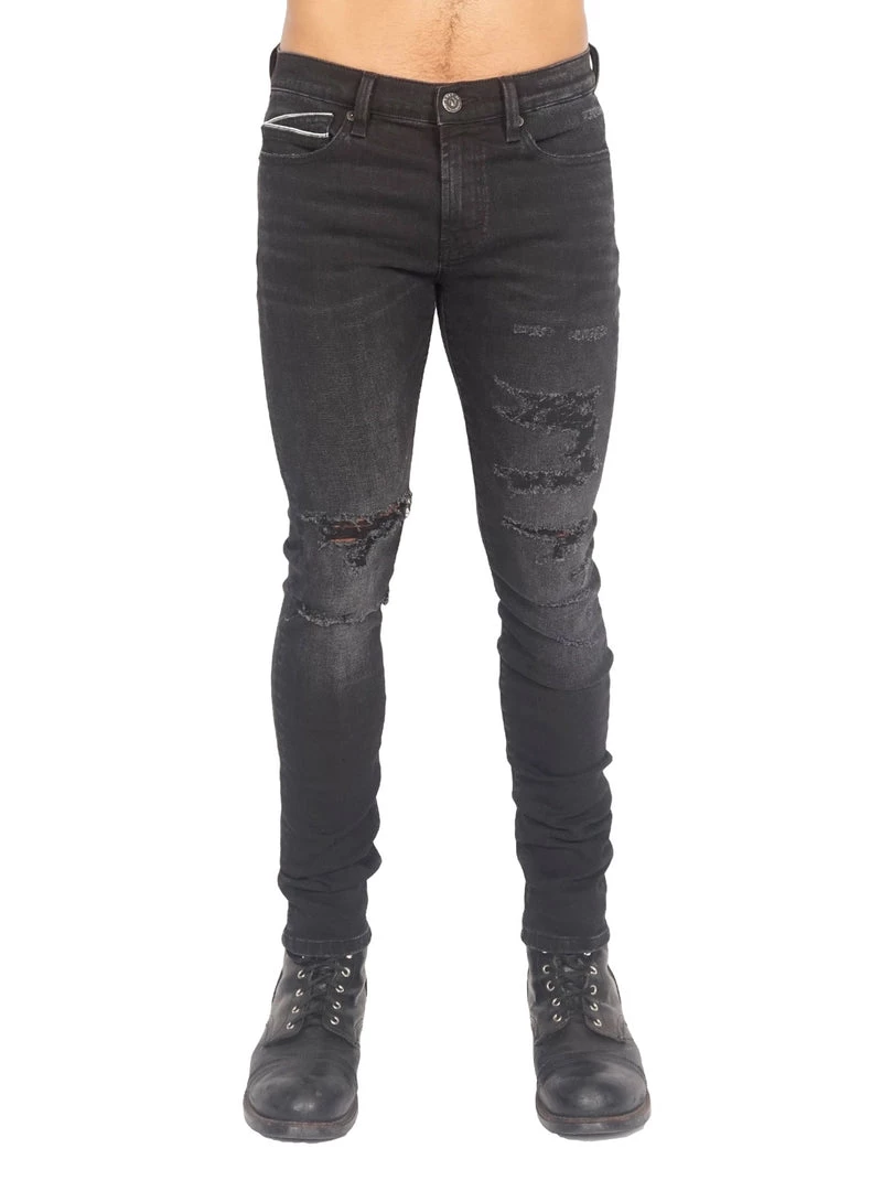 Cult Of Individuality Jeans - Punk Super Skinny - Jet Black - 67B0-SS18A 1 Cult Of Individuality Jeans - Punk Super Skinny - Jet Black - 67B0-SS18A