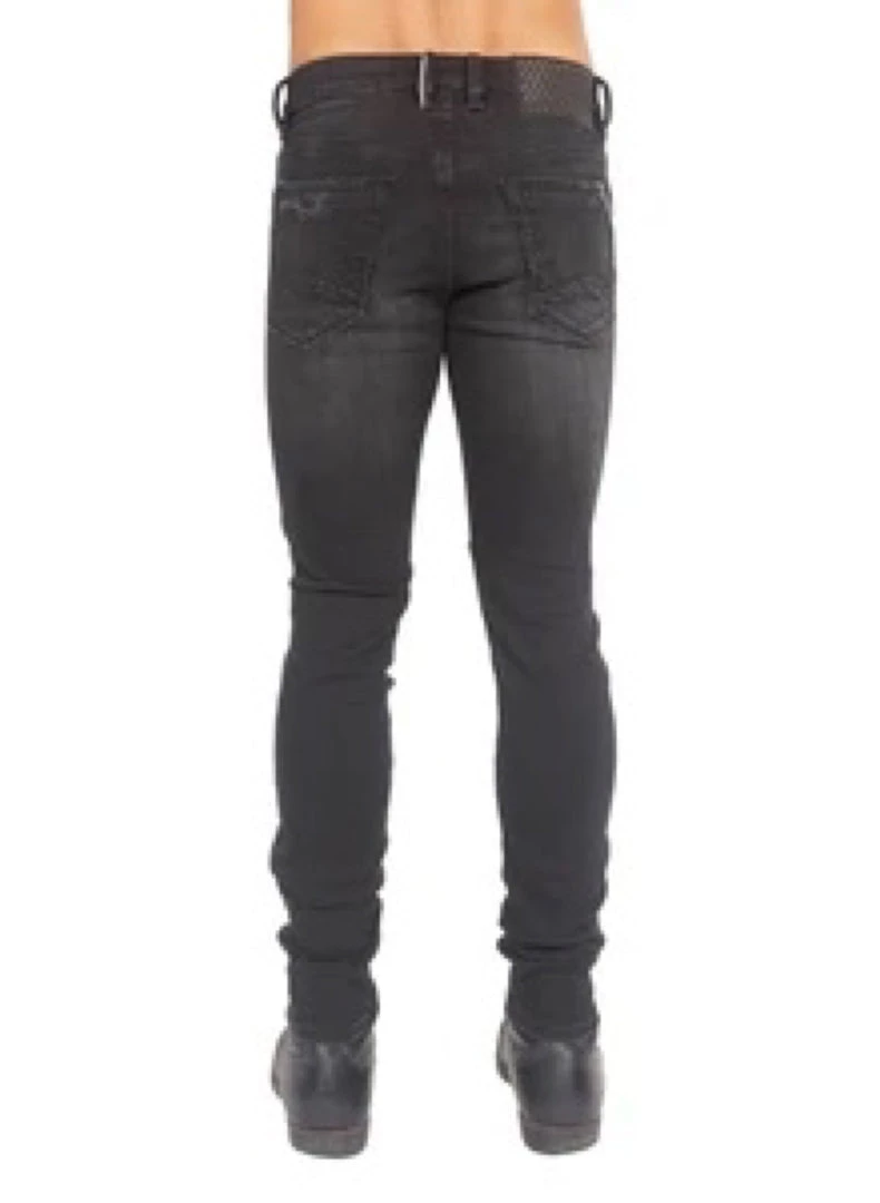 Cult Of Individuality Jeans - Punk Super Skinny - Jet Black - 67B0-SS18A 2 Cult Of Individuality Jeans - Punk Super Skinny - Jet Black - 67B0-SS18A