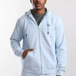 Cult Of Individuality Sweatsuit - Zip Logo - Sky - 621A0-ZH22C