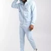 Cult Of Individuality Sweatsuit - Zip Logo - Sky - 621A0-ZH22C