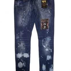 Shop All Kleep Jeans - Plaid Patchwork - Taffy - KP3390A