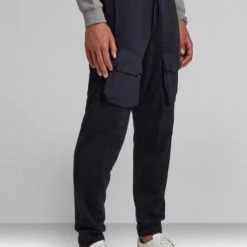 G-Star Pants - Mixed Woven Cargo Sweat Pants - Mazarine Blue - D20808-A613-4213 Shop All