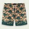 Scotch & Soda Swim Shorts - Printed Swimwear - 162315 Shop All