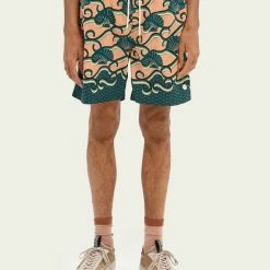 Scotch & Soda Swim Shorts - Printed Swimwear - 162315 Shop All