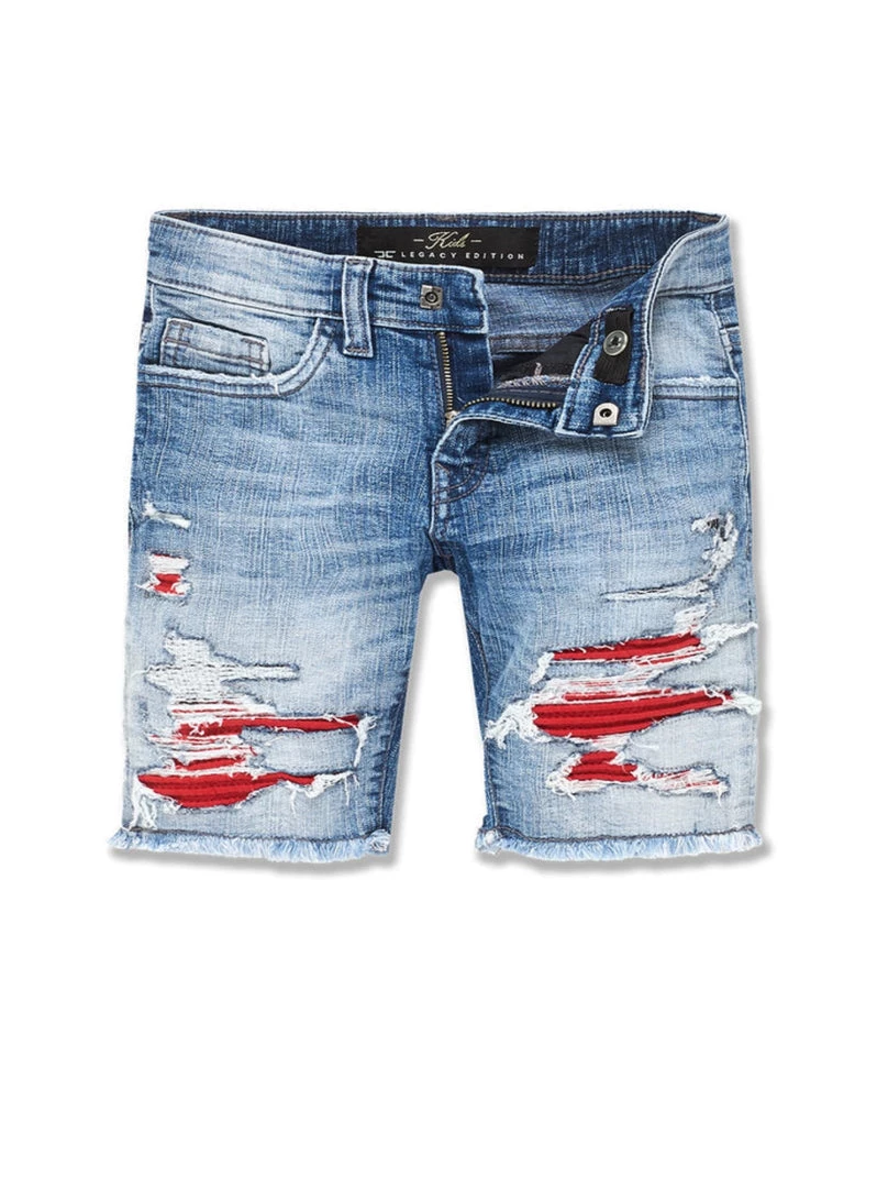 Jordan Craig Kids Shorts - Siena - Viper Blue - J3191SK 1 Jordan Craig Kids Shorts - Siena - Viper Blue - J3191SK