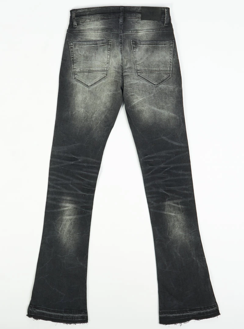 Jordan Craig Jeans - Stitched Rips - Industrial Black - JF300R_2 Shop All 2 Jordan Craig Jeans - Stitched Rips - Industrial Black - JF300R_2 Shop All