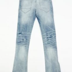 Jordan Craig Jeans - Stitched Rips - Lightning Blue - JF300R_2