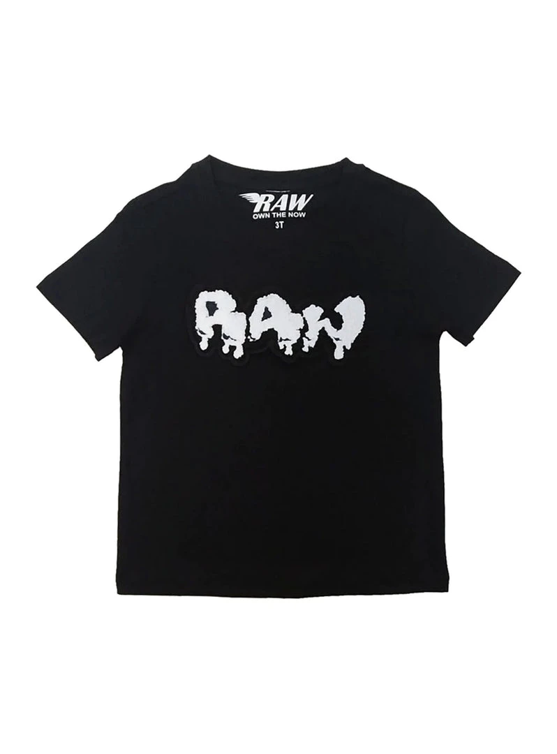 New Arrivals Rawyalty Kids T-Shirt - Raw Wing - Black And White - RKT-000 1 New Arrivals Rawyalty Kids T-Shirt - Raw Wing - Black And White - RKT-000