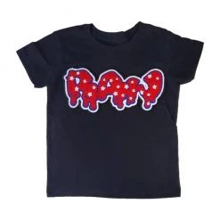 New Arrivals Rawyalty Kids T-Shirt - Drip Star - Black And Red - RKT-000