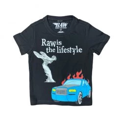 Rawyalty Kids T-Shirt - Raw Life - Black - RKT-000 New Arrivals