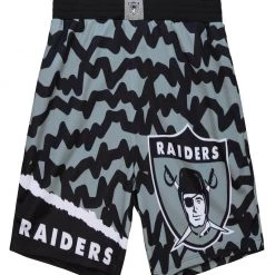 New Arrivals Mitchell & Ness Shorts - MLB Jumbotron - Raiders - PSHR1220
