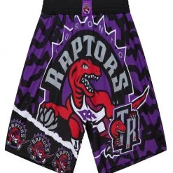 New Arrivals Mitchell & Ness Shorts - NBA Jumbotron - Raptors - PSHR1220