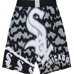 New Arrivals Mitchell & Ness Shorts - MLB Jumbotron - White Sox - PSHR1220