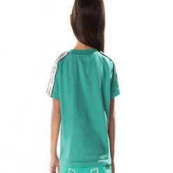 Kappa Kids T-Shirt - Logo Tape Avirec 2 - Green Marine - 311B7CW