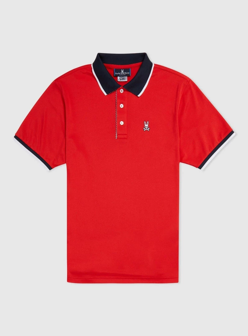 Psycho Bunny Sports Polo - Keller - Red Spice - B6K450T1PB Shop All 1 Psycho Bunny Sports Polo - Keller - Red Spice - B6K450T1PB Shop All