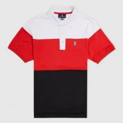 Shop All Psycho Bunny Sports Polo - Kipps - Red Spice - B6K447T1PB