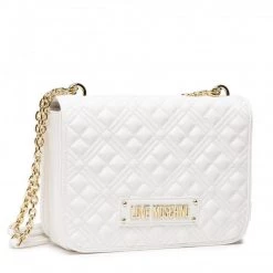 Moschino Bag - Quilted Chain - White - JC4000PP1DLA0100 Shop All