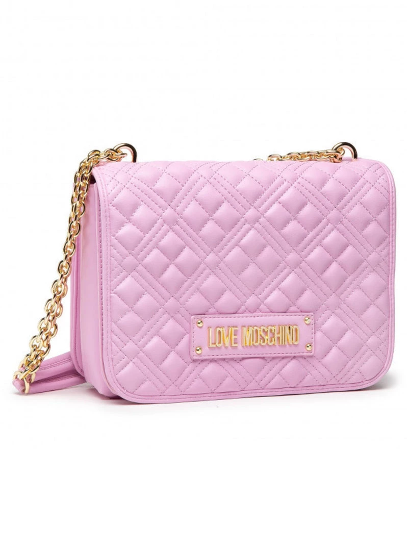Shop All Moschino Bag - Quilted Chain - Pink - JC4000PP1DLA0607 1 Shop All Moschino Bag - Quilted Chain - Pink - JC4000PP1DLA0607