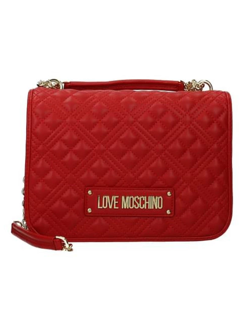 Moschino Bag - Quilted Chain - Red - JC4000PP1ELA0500 1 Moschino Bag - Quilted Chain - Red - JC4000PP1ELA0500
