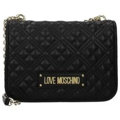 Shop All Moschino Bag - Quilted Chain - Black - JC4006PP1ELA0000