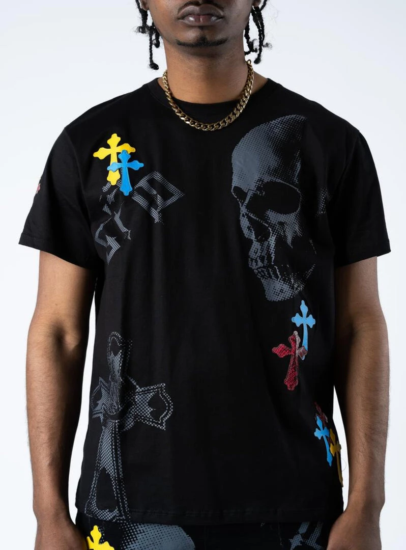 GFTD T-Shirt - Levi - Black Shop All 1 GFTD T-Shirt - Levi - Black Shop All