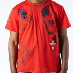 Shop All GFTD T-Shirt - Levi - Red