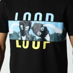 Fifth Loop T-Shirt - Loop - Black - FLT215 New Arrivals