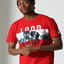 Fifth Loop T-Shirt - Loop - Red - FLT215 New Arrivals