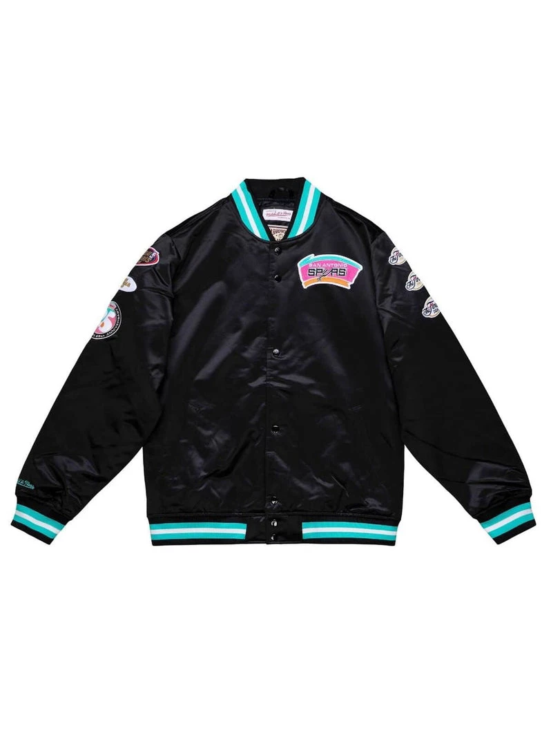 Mitchell & Ness Jacket - NBA Champ San Antonio Spurs - Black - OJBF3232 Shop All 1 Mitchell & Ness Jacket - NBA Champ San Antonio Spurs - Black - OJBF3232 Shop All