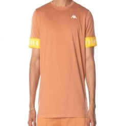 Kappa T-Shirt - 222 Banda Niji 2 - Brown - 321E7EW New Arrivals