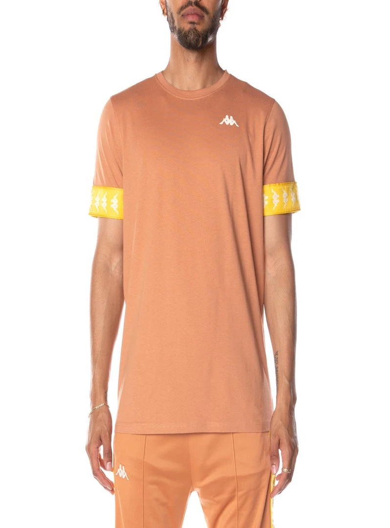 Kappa T-Shirt - 222 Banda Niji 2 - Brown - 321E7EW New Arrivals 1 Kappa T-Shirt - 222 Banda Niji 2 - Brown - 321E7EW New Arrivals