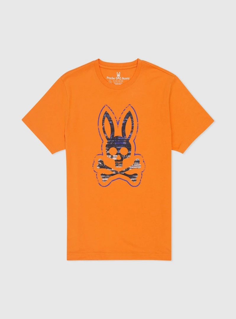 Psycho Bunny T-Shirt - Norby - Mojave Orange - B6U579T1PC Shop All 1 Psycho Bunny T-Shirt - Norby - Mojave Orange - B6U579T1PC Shop All