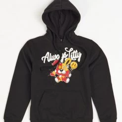 OPS Kids Hoodie - Always Litty - Black/Red - OPS502H