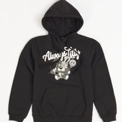 Shop All OPS Kids Hoodie - Always Litty - Black/Grey - OPS502H