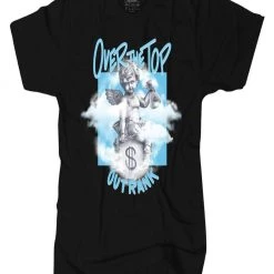 Outrank T-Shirt - Over The Top - Black - QS491